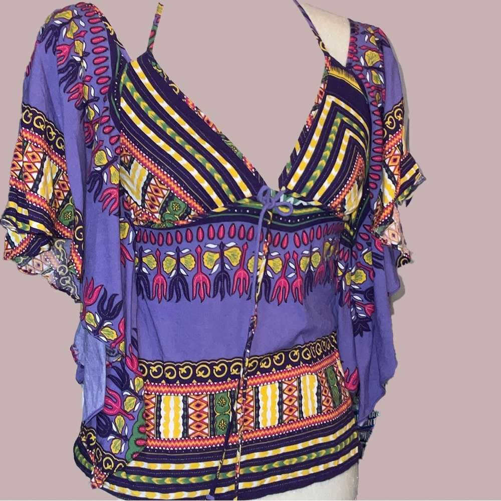 Farm Rio P/XS top/blouse - Picture 13 of 16